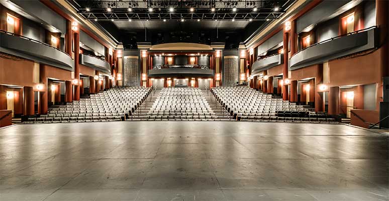 A performance venue of Ballet Academy of Texas